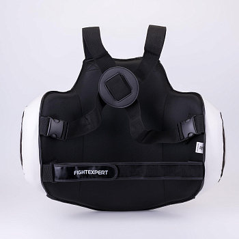 Тренерская защита корпуса Fight EXPERT Armor (искусственная кожа, р.A (взрослый), Черный, ,) 