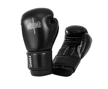 C187 Перчатки боксерские Clinch Fight 3.0 черные 