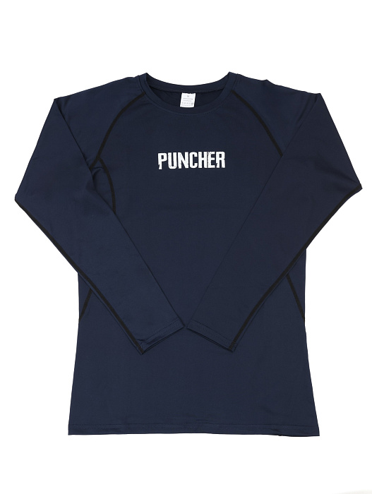 Рашгард компрессионный Puncher 1.0 L\S синий