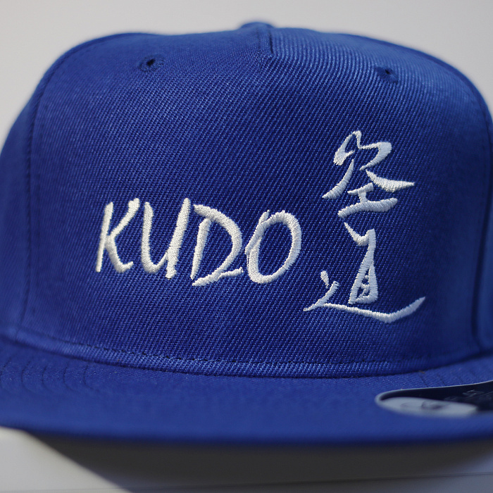 Бейсболка KUDO ярко-синяя