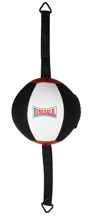 Груша на растяжках Lonsdale Laval 20 см. черн/бел.