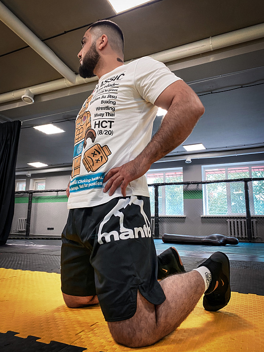 Шорты MANTO MMA  fight shorts Essential Black