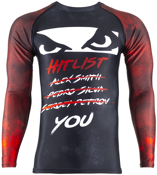 Рашгард Bad Boy Hitlist Black/Red (XS)