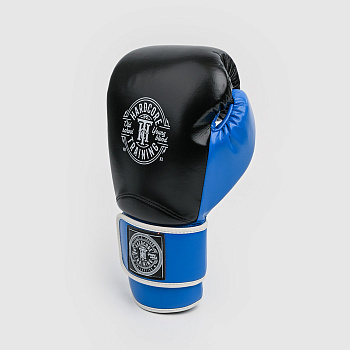 Боксерские перчатки Hardcore Training HardLea Black/Blue 