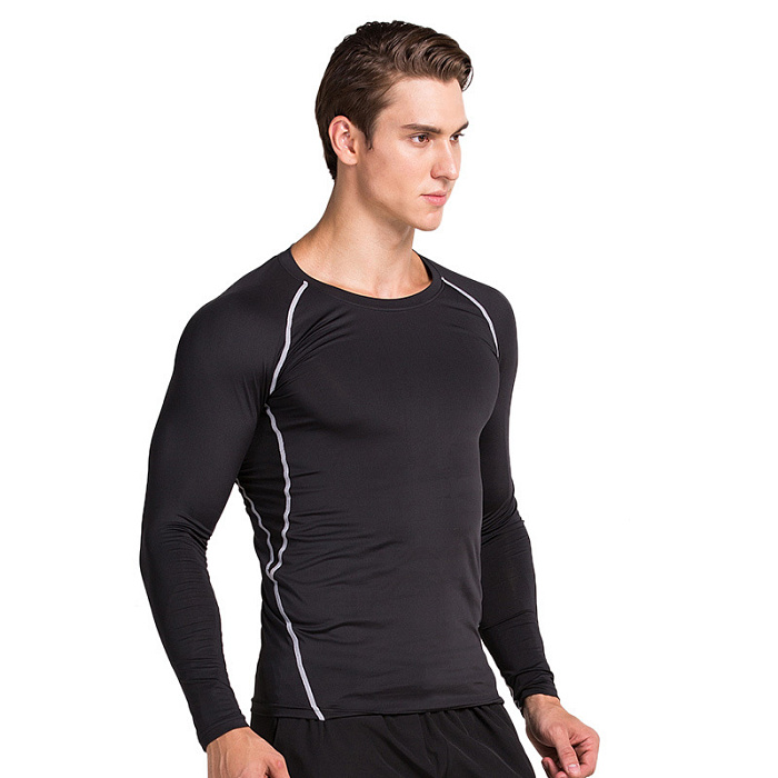 Рашгард Vansyndical L\S Black White Line