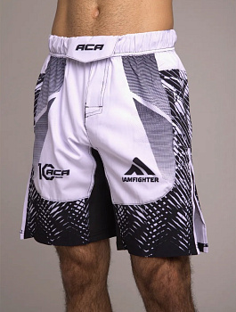 Шорты I Am Fighter ACA mma белые