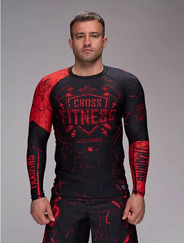 Рашгард для MMA Rusco Sport CROSS FITNES, взрослый
