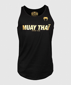 Майка VENUM MUAY THAI VT TANK TOP - BLACK/GOLD