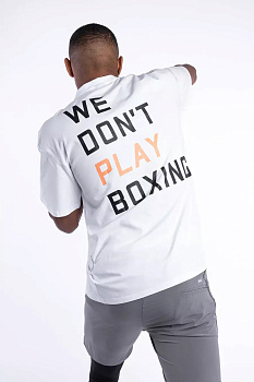 ФУТБОЛКА WE DON'T PLAY BOXING BOXRAW Белый
