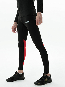 Компрессионные штаны 3.0 Puncher black-red