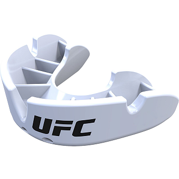 Детская боксерская капа Opro Bronze Level UFC white