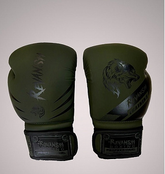 Боксерские перчатки REVANSH NEO, зеленый