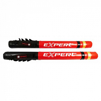 Тренерские палки Fight Expert Sticks (5 см, 60 см, пластик, ПВХ, Красный/черный)