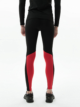 Компрессионные штаны 3.0 Puncher black-red