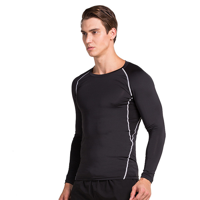 Рашгард Vansyndical L\S Black White Line