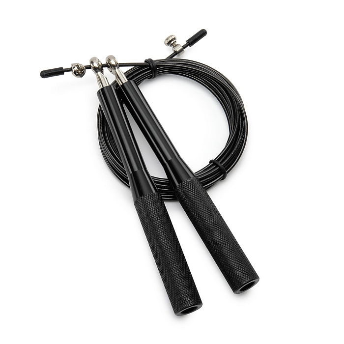Скакалка скоростная Iron Rope черный