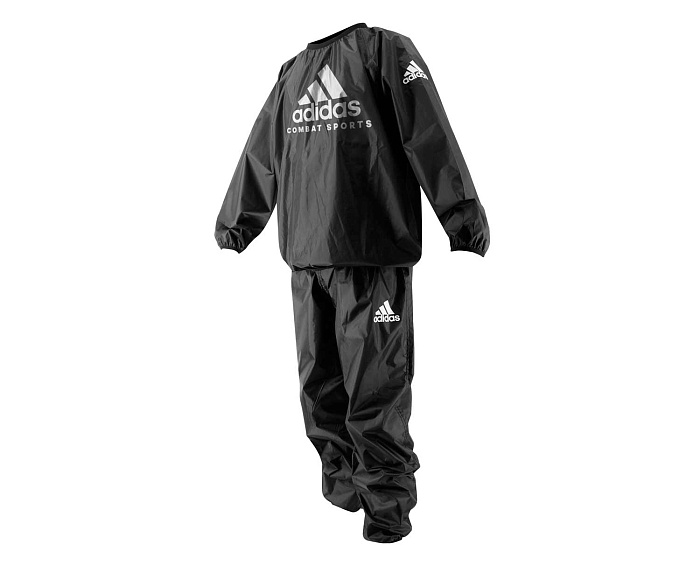 adiSS01CS Костюм для сгонки веса Sauna Suit Combat Sports черный 
