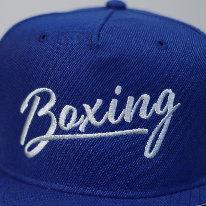 Бейсболка Boxing ярко-синяя