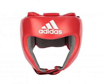 adiIBAH1 Шлем боксерский IBA красный
