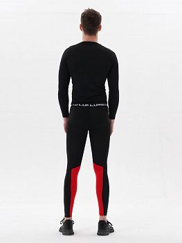 Компрессионные штаны Puncher 2.0 black-red