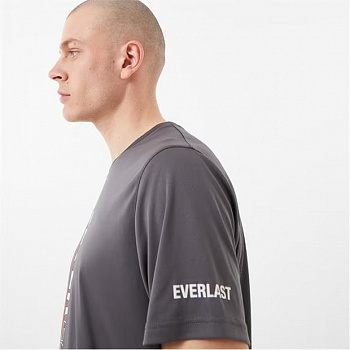 Футболка Everlast Logo Vent Tee Grey