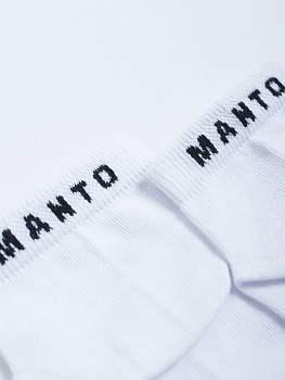 Носки Manto короткие Logo White