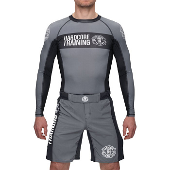 Рашгард Hardcore Training Recruit Grey LS