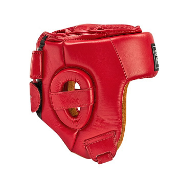 HGB-4016w Кикбоксерский шлем BEST WAKO Approved красный