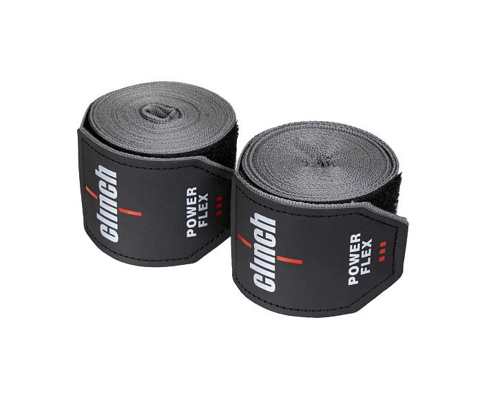 C239 Бинты боксерские Clinch Boxing Hand Wrap Power Flex серые