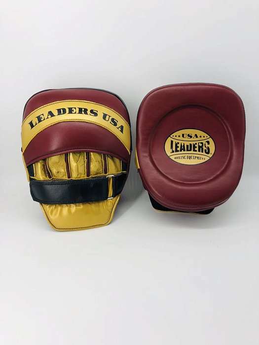 Лапы Elite Focus Mitts (Maroon/Gold Metallic)