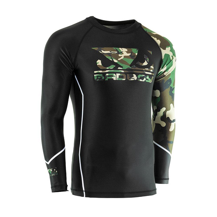 Рашгард Bad Boy Soldier Rash Guard - Black/Сamo (XS)