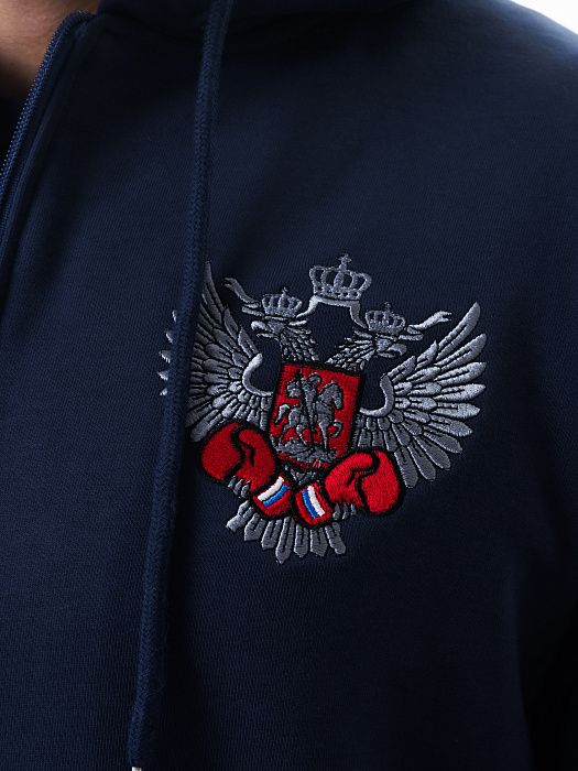 Толстовка ФБ России т. синий 5.0