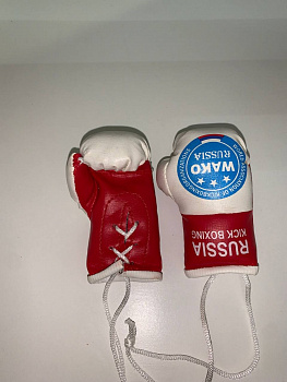 Сувенирные перчатки Russia Kick Boxing Wako (6*9см)