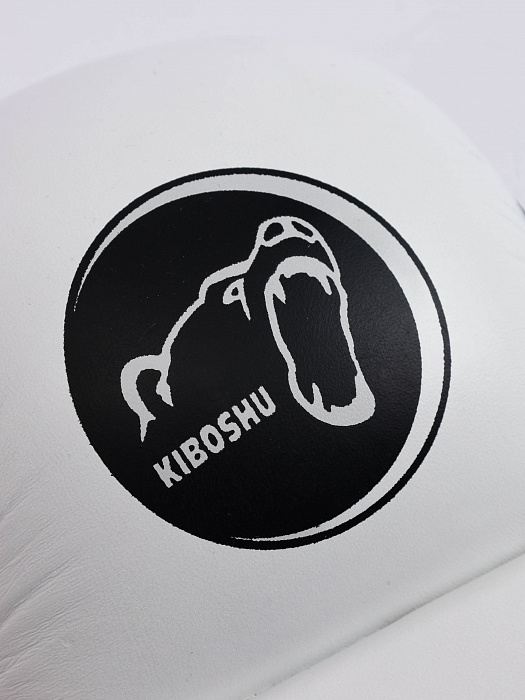 25-10 Kiboshu Перчатки ММА Training- Белые -Кожа 