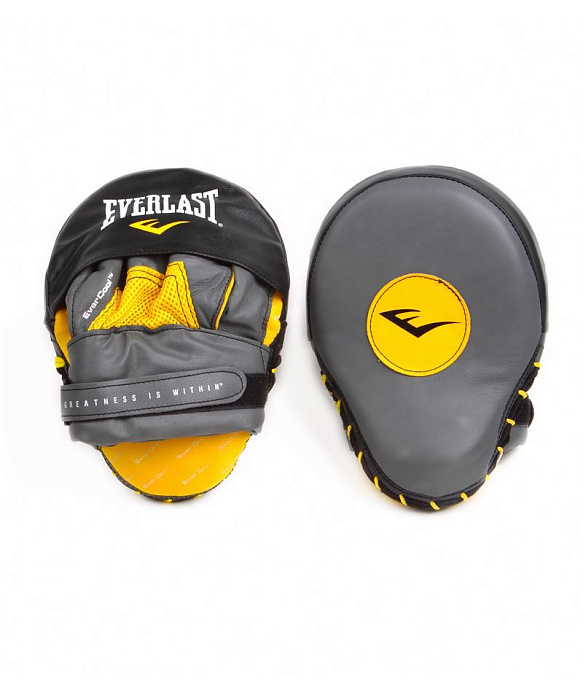 Лапы изогнутые Mantis Punch Mitts желт/черн.