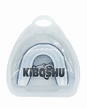 44-12 Kiboshu Капа одночелюстная Two-layer/Черный с белым/Силикон