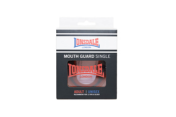 Капа Lonsdale 1-челюст. Pro Tek красн.
