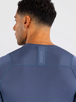 Рашгард Venum G-Fit Air Foggy Blue L/S