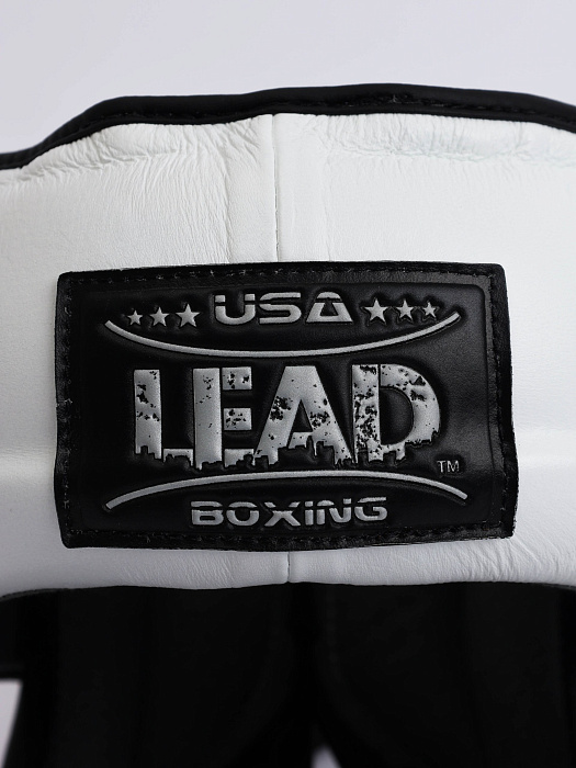 Шлем Leaders бамперный White/Black
