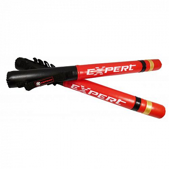 Тренерские палки Fight Expert Sticks (5 см, 60 см, пластик, ПВХ, Красный/черный)
