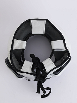 Шлем Leaders бамперный White/Black