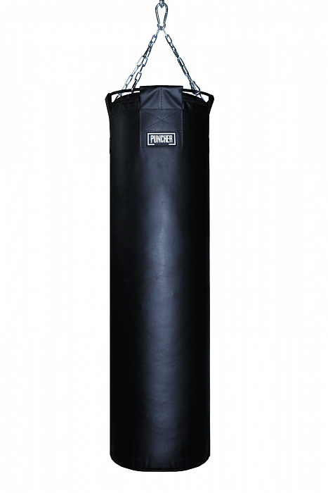 Мешок боксёрский цилиндрический 170х40 см (тент) вставка гильза ППУ + подвесное