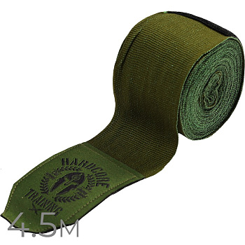 Боксерские бинты Hardcore Training Helmet Khaki/Black 4.5