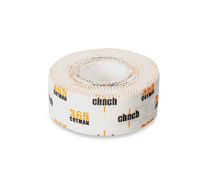 C124 Тейп боксерский Clinch Cutman365 Boxing Taping белый (длина 9.15 м)