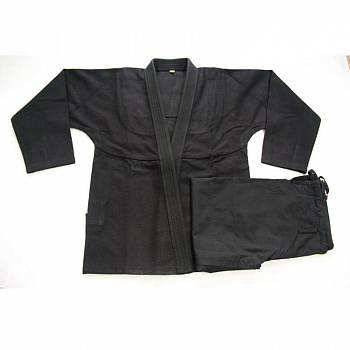Кимоно для джиу-джитсу Puncher Black (без пояса)
