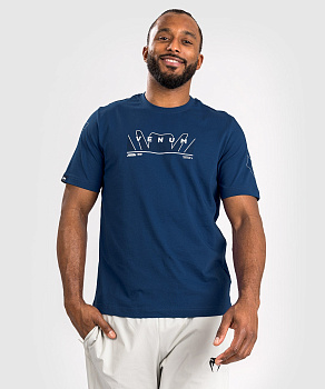 Футболка Venum Snake Print Navy Blue