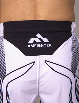 Шорты I Am Fighter ACA mma белые