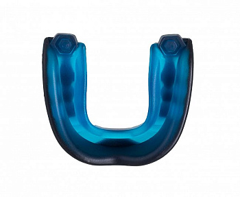 C515 Капа одночелюстная Clinch Pro Triple Layer Mouthguard черно-синяя (размер Senior)