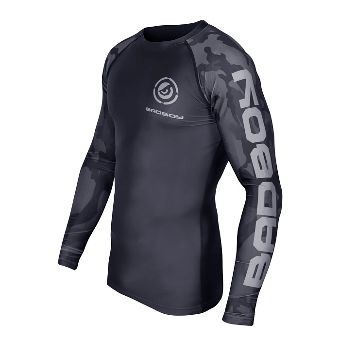 Рашгард Bad Boy Delta Long Sleeves Black/Grey