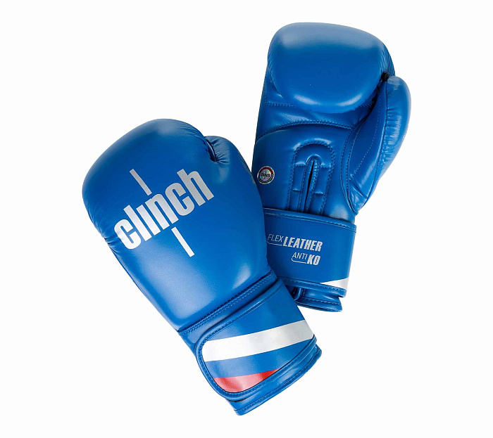 C155 Перчатки боксерские Clinch Olimp Plus синие 